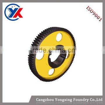 ISO9001HOT Selling good design small cast iron gear, gear casting