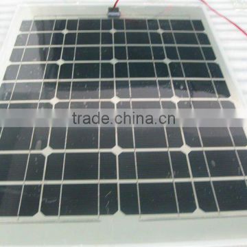 50W Semi-flex solar 780*570*2.5mm boat semi flexible solar