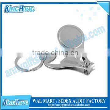 Hot sell custom beer mini bottle keychain