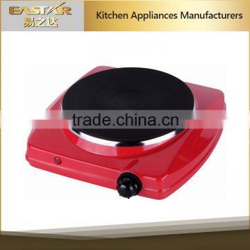 kitchen hotplate stove cast iron plate 185mm for camping