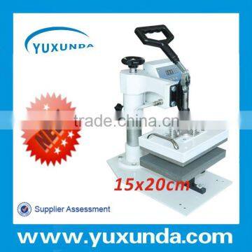 Yuxunda combo plain printing machine with 15x20cm