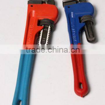 good quality of Linyi heavy duty dipped handle pipe wrench 36" -411