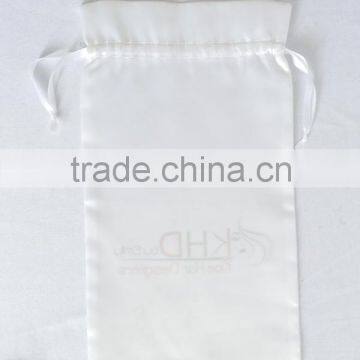 High quality customize satin hair packing bag