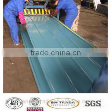 ASTM A653 DX51D+Z gi ppgi walls clading and roofings used galvanized corrugated steel sheet