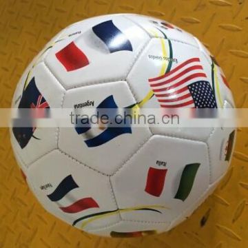 New Flag design,PVC soccer ball