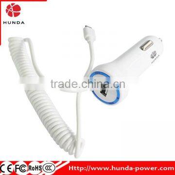 Top Selling 5V 4.8A/24W Car Charger Micro USB With Smart IC Technology
