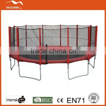 16FT crane sports trampoline with safety net for sale