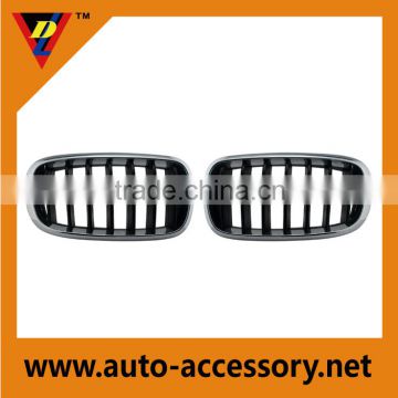 Plastic chrome spare parts car radiator grille for bmw F15