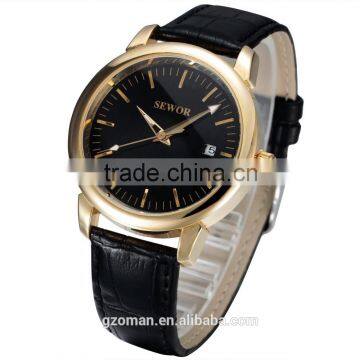 Sewor luxury brand classic mens watches automatic mechanical