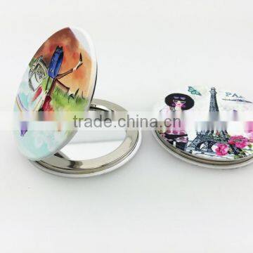 Hot sale customized design metal compact mirror