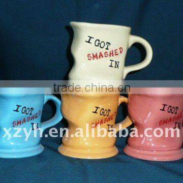 Porcelain Mug Unique Design