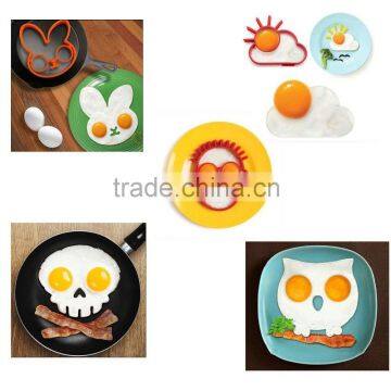 Lovely Multi Shaped Silicone Egg Mold Fried Egg Maker photo-2
