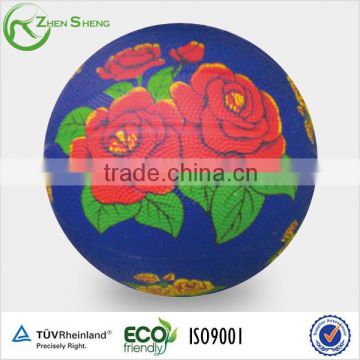 Zhensheng Rubber basketballs Colorfull basketballs Promotional basketball