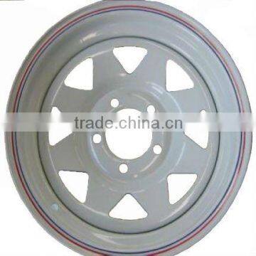 4x4 Wheels for Trailer/Jeep Hot Steel Rims China Production