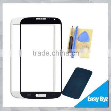 Front outer glass lens screen +adhesive +tools For Samsung Galaxy S4 SIV i9500