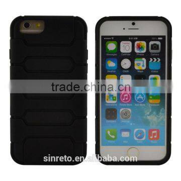 Wholesale Fashion Design Premium Hybrid Armor Stand Tank Phone Case For Iphone 6 6s photo-2