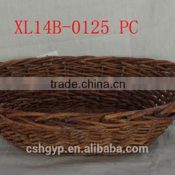 unpeeled willow basket