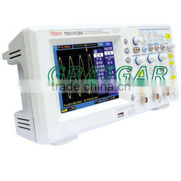 HOT SALE! multi triggering modes, cursor measurement functions, digital storage oscilloscopes TDO3102BS