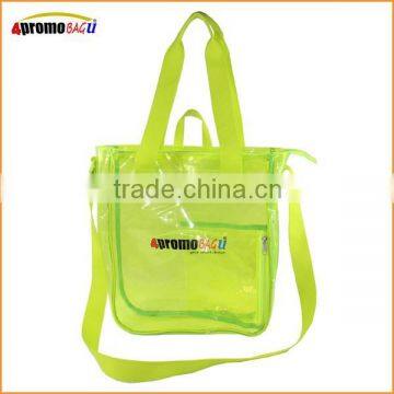 2015 transparent PVC bag PVC tote bag pvc Shopping bag