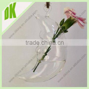 Mother's Day Gift//90*180mm// Beach Terrarium, Home and Living,// wholesale fish shape mouth blown glass balls