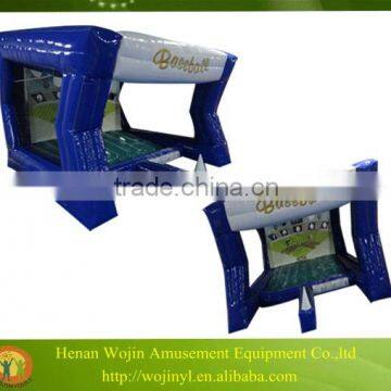 Outdoor playground inflatable baseball game