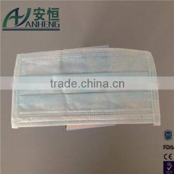 Protective Non Woven Face Mask Single,Double and Triple Layer Earloop