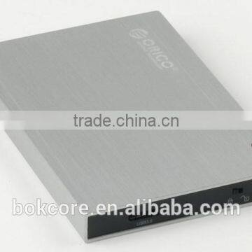 2.5" Portable HDD Enclosure With Data Write Protected Function and Tool Free(Aluminum Alloy) photo-2