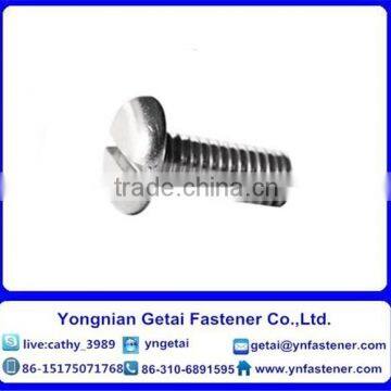 Self cutting screws Slotted with cheese/pan/ countersunk /oval head thread