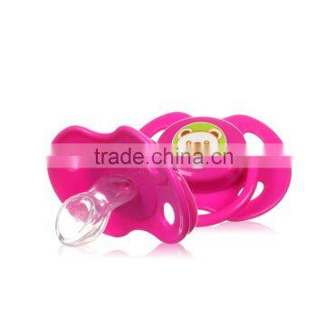 China suppiler best selling products baby soother plastic pacifier clip