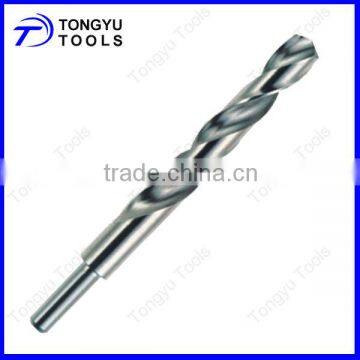 Fully Ground Reduced Shank to 1/2" HSS Drill Bits