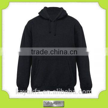 custom plain men cotton black color hoodies