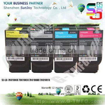 laser color toner cartridge 70C1HK0 forLexmark CS310dn CS310n CS410n CS410dn CS410dtn CS510de CS510dte