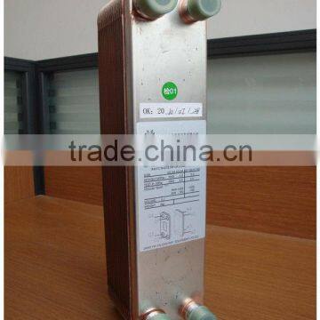 copper brazed plate heat exchanger,pressured solar water heater