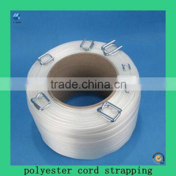 JC-PK-3/4'' Made In China Polyester Fiber Box Packing Strap