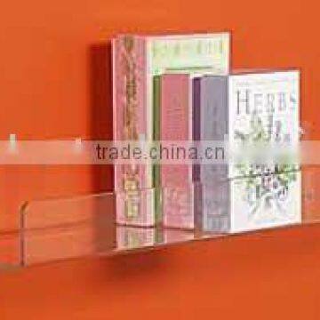 Acrylic Slatwall Display Shelf with Lip