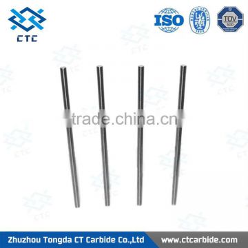 Supply Hot Sales fine grain size tungsten carbide round rods for drills/reamer/end mill