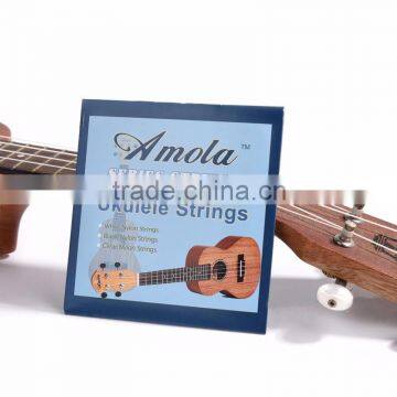 Wholesale ukulele Amola Strings Soprano Concert Tenor Ukulele Strings Nylon 21" 23" 26" Ukelele Aquila Strings Nylgut