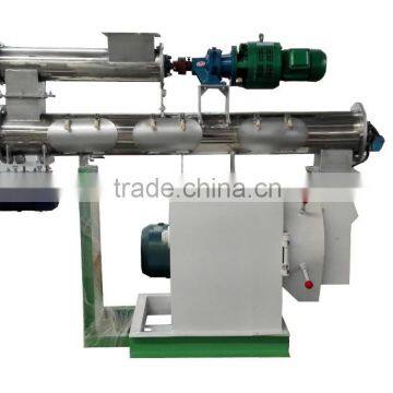 1-2t/h animal feed pelleting machine production line / small ring die type pellet mill unit