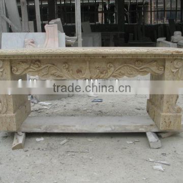 Antique stone bench