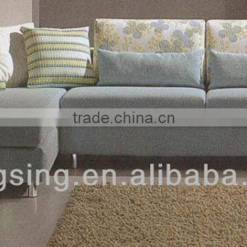 light gray velvet sofa set