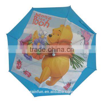 Lovely children fashion winnie the pooh umbrella