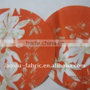 flower printed fabric