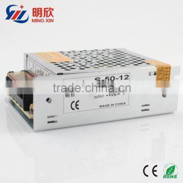 12v 4.2a 50w led switching power supply ,50w AC DC led power supply