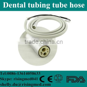 2016 Denshine Brand Dental Silicone 6 Holes Cable Tubing tube Hose for Fiber Optic Handpiece