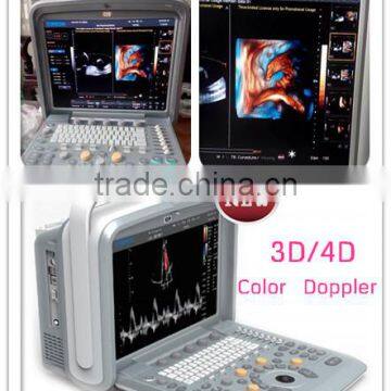 New Laptop/Portable Color Doppler 3D/4D ultrasound Diagnostic System Machine Q9