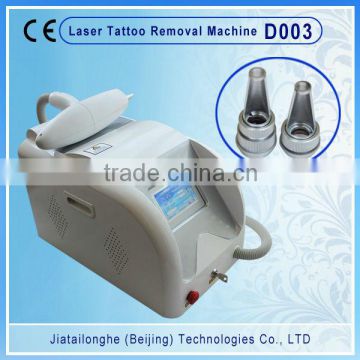 Q Switch Laser Tattoo Removal Mini Q-switch ND Yag Laser Tattoo 1000W Removal Machine D003 Brown Age Spots Removal