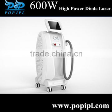 Medical POP-DL8 600W Power 808nm Diode Laser Pigmented Hair Hair Removal Machine From POP IPL CE Approval