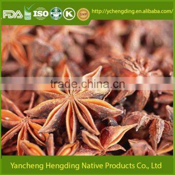 Factory Supply Natural Star Anise From Jiangsu of China/Whole Star Anise Good Quality and Big Quantity