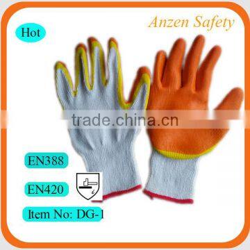 double color latex coated glove by china retail