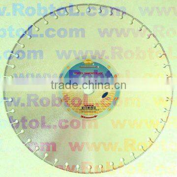 Segmented Electroplated Diamond Cutting Blade